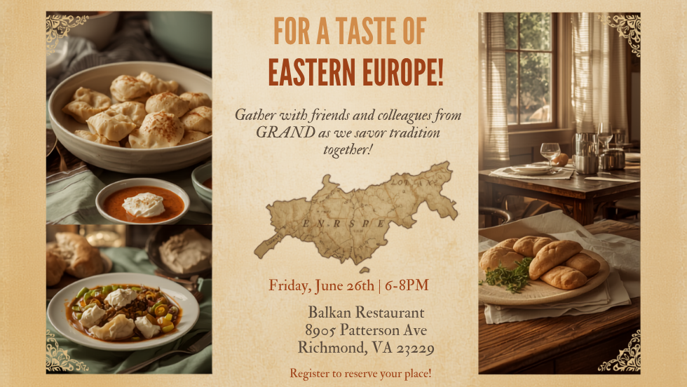 Dietitian's Cultural Night Out- Balkan Restaurant