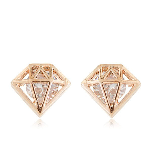 Thumbnail: Thelma Alloy Zircon Earring