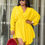 Thumbnail: Tayn Vneck Shift Ballon Sleeve Dress