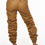 Thumbnail: Dalyn Camel Ruched PU Joggers