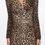 Thumbnail: Zoey Leopard Print Ruched Wrap Up Dress