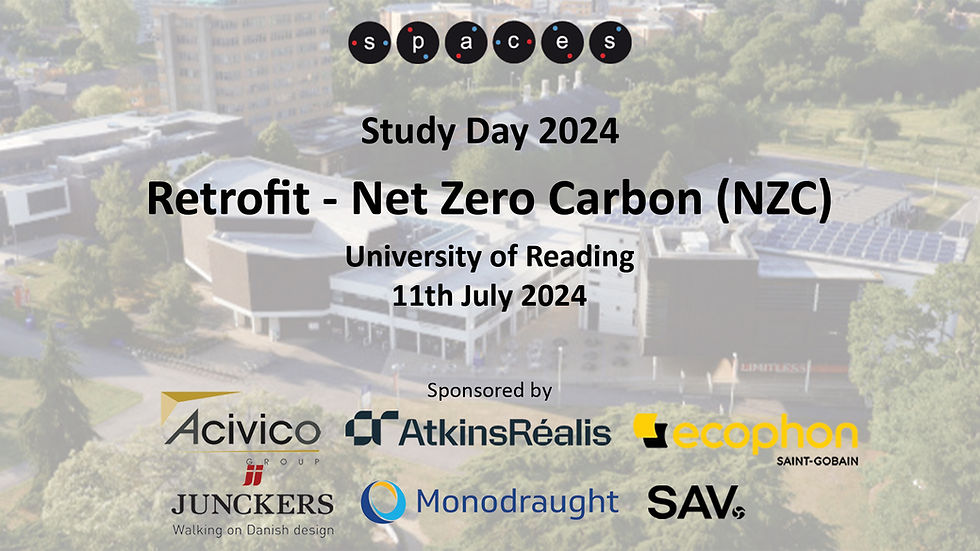 SPACES Study Day 2024 - Retrofit - Net Zero Carbon (NZC)