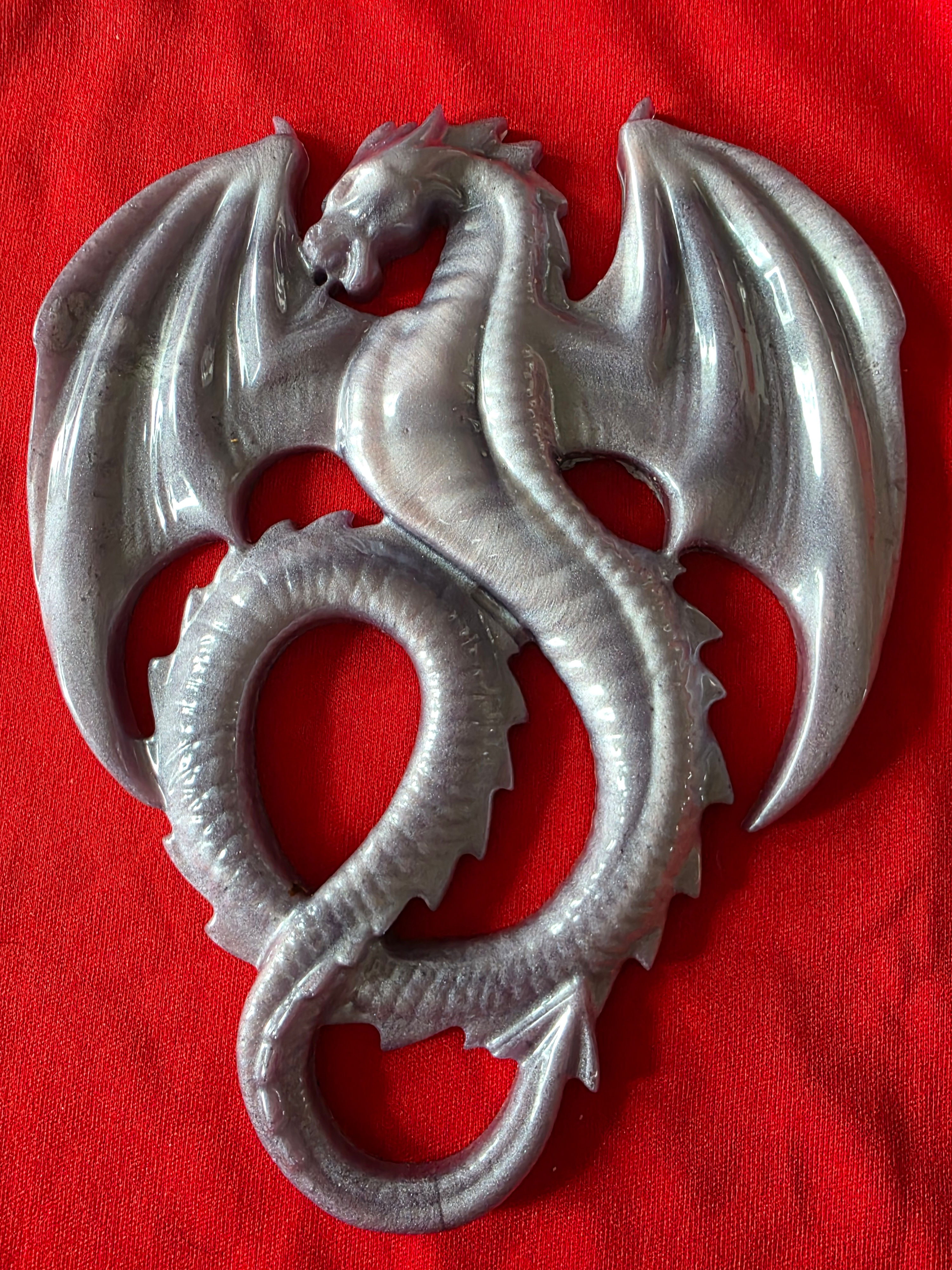 Majestic Resin Dragon