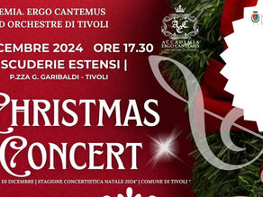 Tivoli: Concerto di Natale dell'Accademia Ergo Cantemus