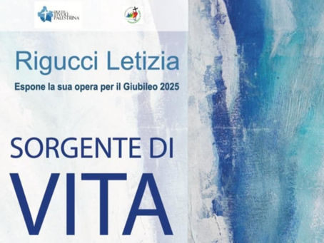 Tivoli: La Diocesi celebra il Giubileo con l’opera “Sorgente di vita” di Letizia Rigucci