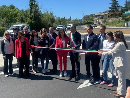 Guidonia: Taglio del nastro per la rotatoria, “più sicurezza e meno caos”