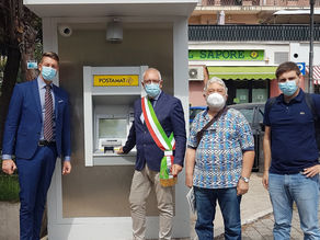 Guidonia Montecelio: Inaugurato a Colleverde l'ATM Postamat di ultima generazione