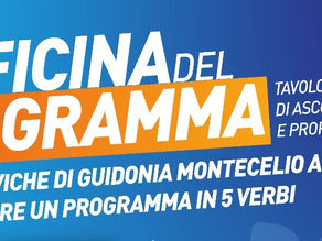 Guidonia Montecelio: L'Officina del Programma riflette sul futuro del territorio