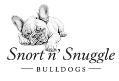 snort n snuggle bulldogs logo