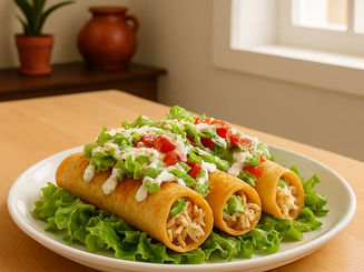 tacos con queso y crema Lyncott