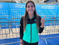 GABY AGUNDEZ Y ALEJANDRA OROZCO A LA FINAL INDIVIDUAL DE SANTIAGO 2023