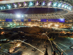 8 de los 12 estadios de la Copa Mundial de la FIFA Rusia 2018 son de concreto Holcim
