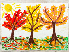 Otoño: una estación colorida que motiva la creatividad de los niños