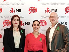 M8 lanza iniciativa "Tener en mente: la salud mental es prioridad"