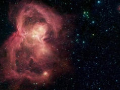 NASA toma fotografía de “mariposa galáctica”