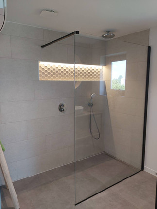Een rainshower inloopdouche