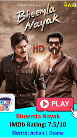Bheemla Nayak (2022) South Indian Hindi Dual Audio