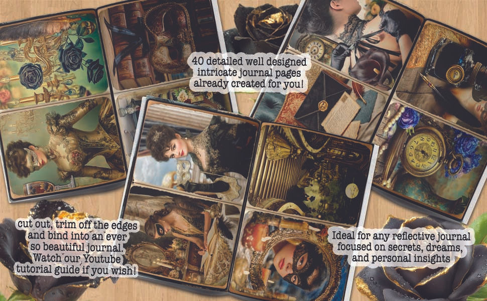 Miniatura: Midnight Masquerade JournalPAPERBACK book