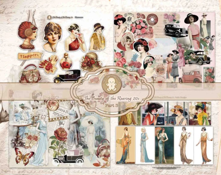 Miniatura: The Beauty of the Roaring 20s Add-on kit vol.2
