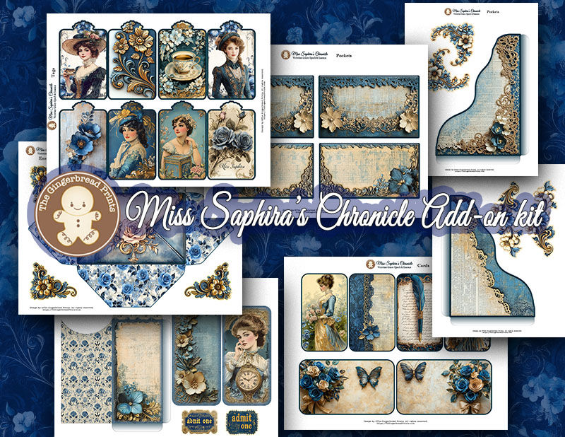 Miss Saphira's Chronicle Add-on kit - Digital download