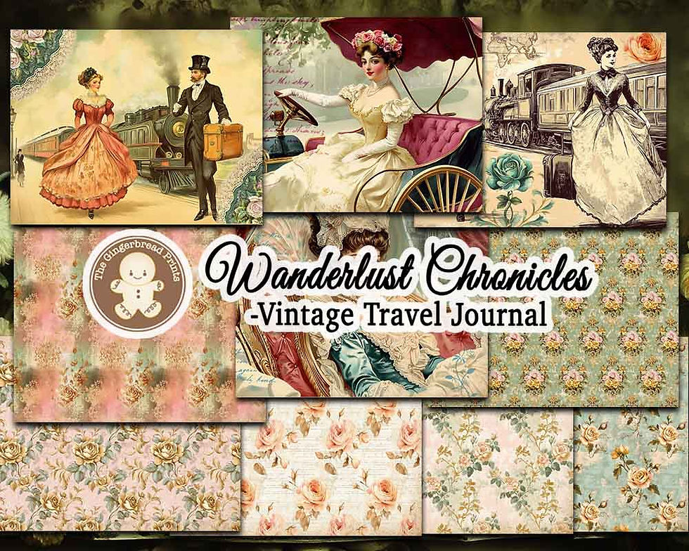 Miniature : Wanderlust Chronicles Vintage Travel 4 Ebook Bundle - Digital