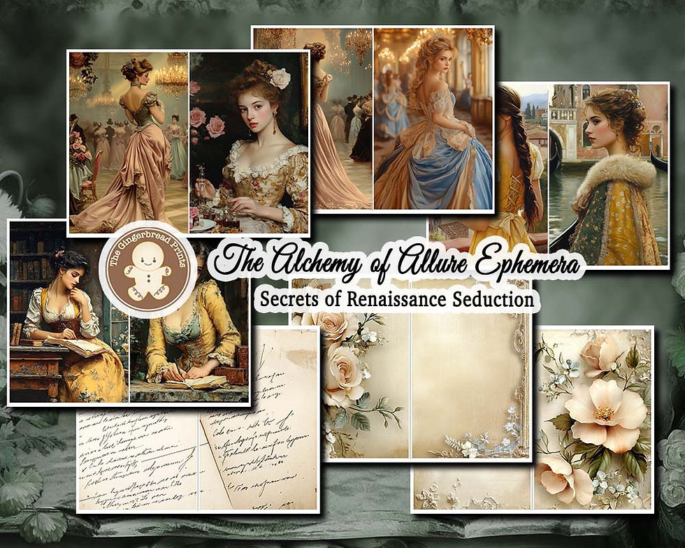Miniatura: The Alchemy of Allure Ephemera Booklet Digital Download