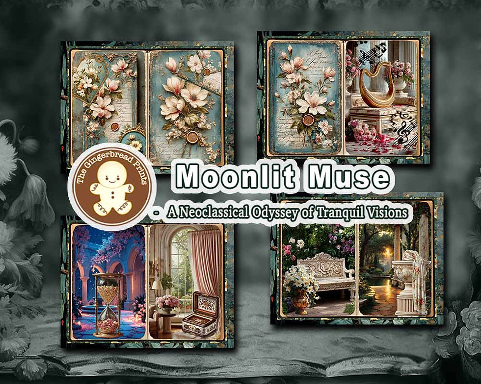 Miniature : Moonlit Muse Journal Kit Digital Download