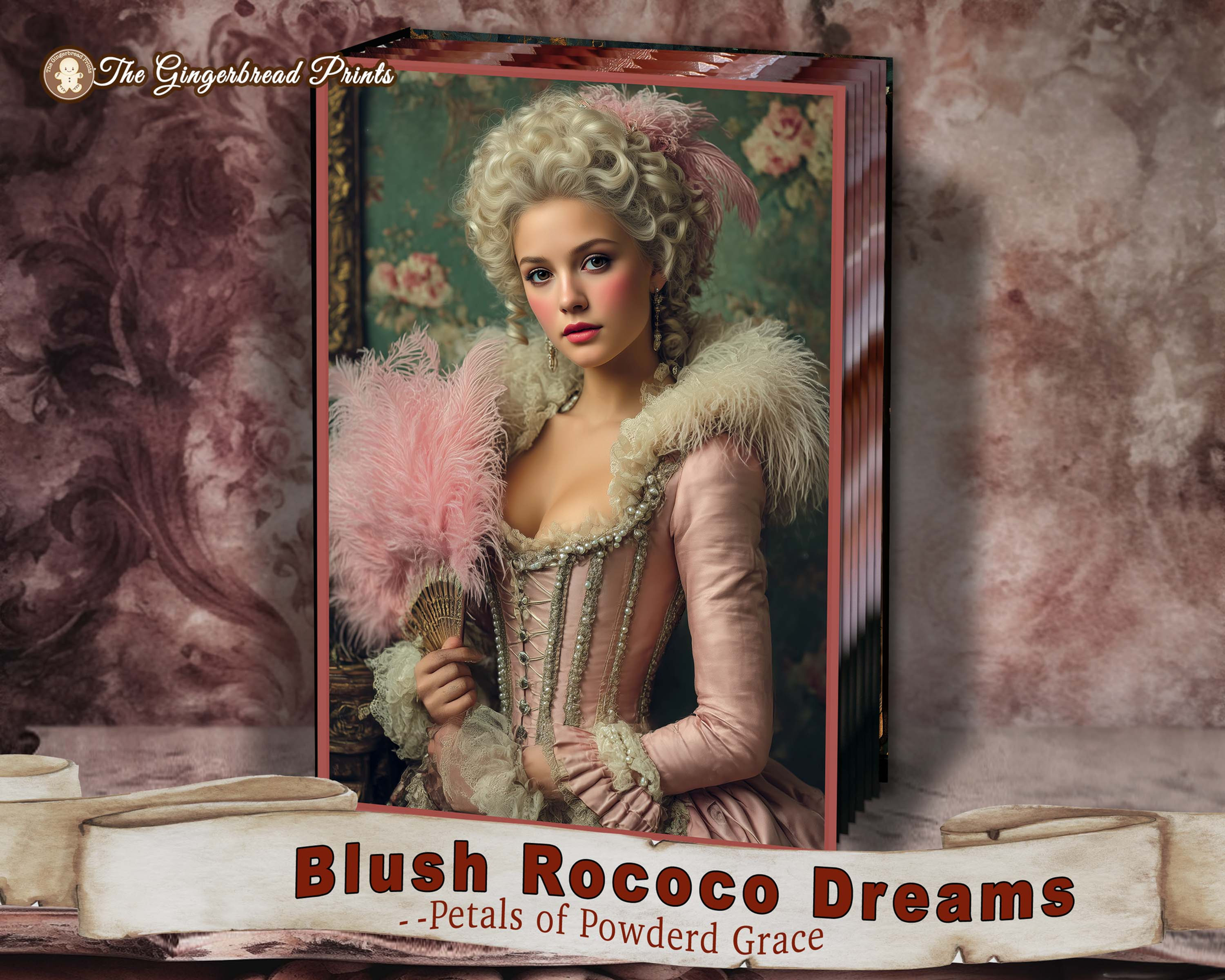 Blush Rococo Dreams Journal Kit Digital Download
