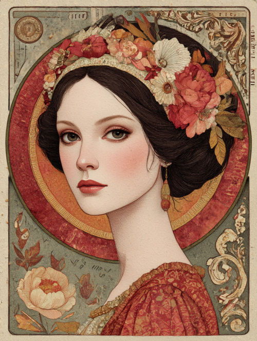 This week's images bundle-Red Rococo!