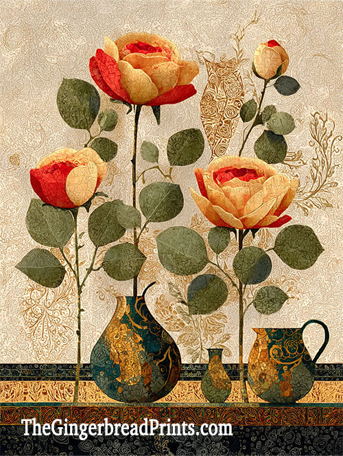 Miniatura: 100 Art nouveau Images Bundle+Card set+12 Tags Digital Kit