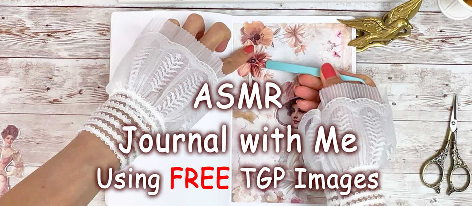 New ASMR video - Use our freebies to decorate your journal!