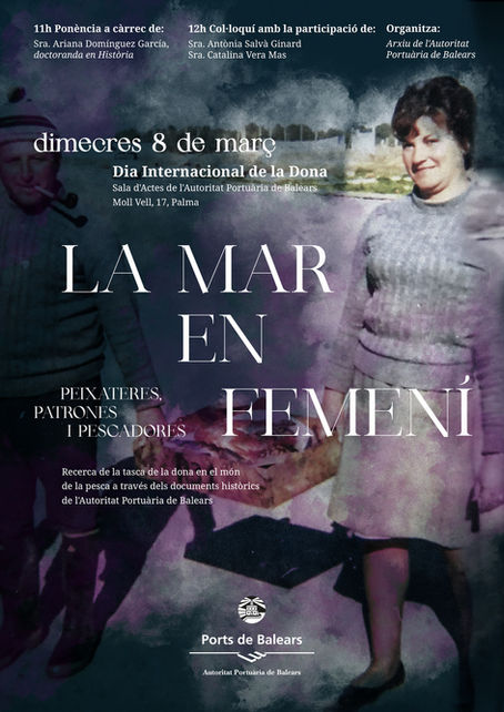 JORNADA "EL MAR EN FEMENINO: PESCADERA, PATRONAS Y PESCADORAS"