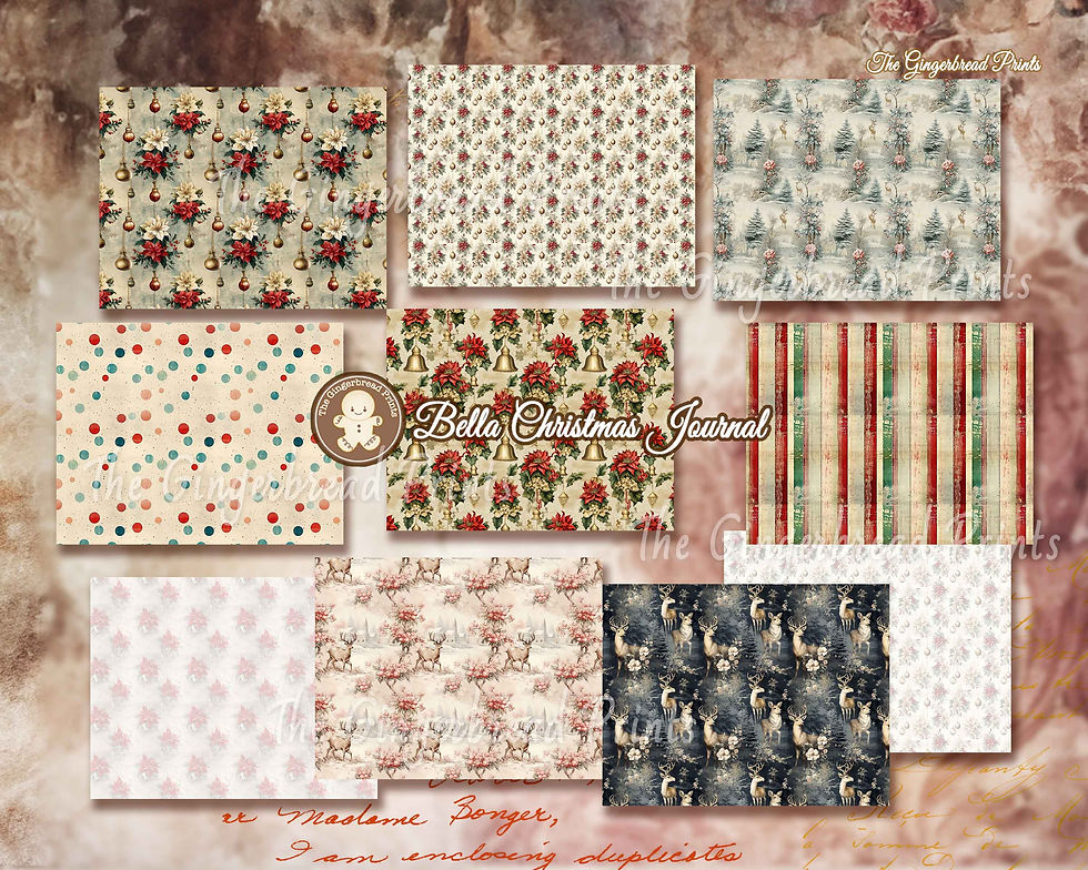 Thumbnail: Bella Christmas Journal Printable Kit