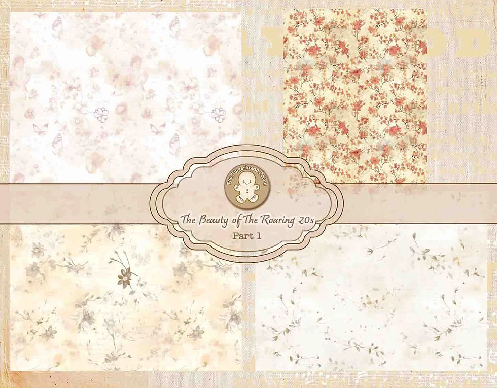 Miniature : The Beauty of the Roaring 20s Journal kit Digital download only