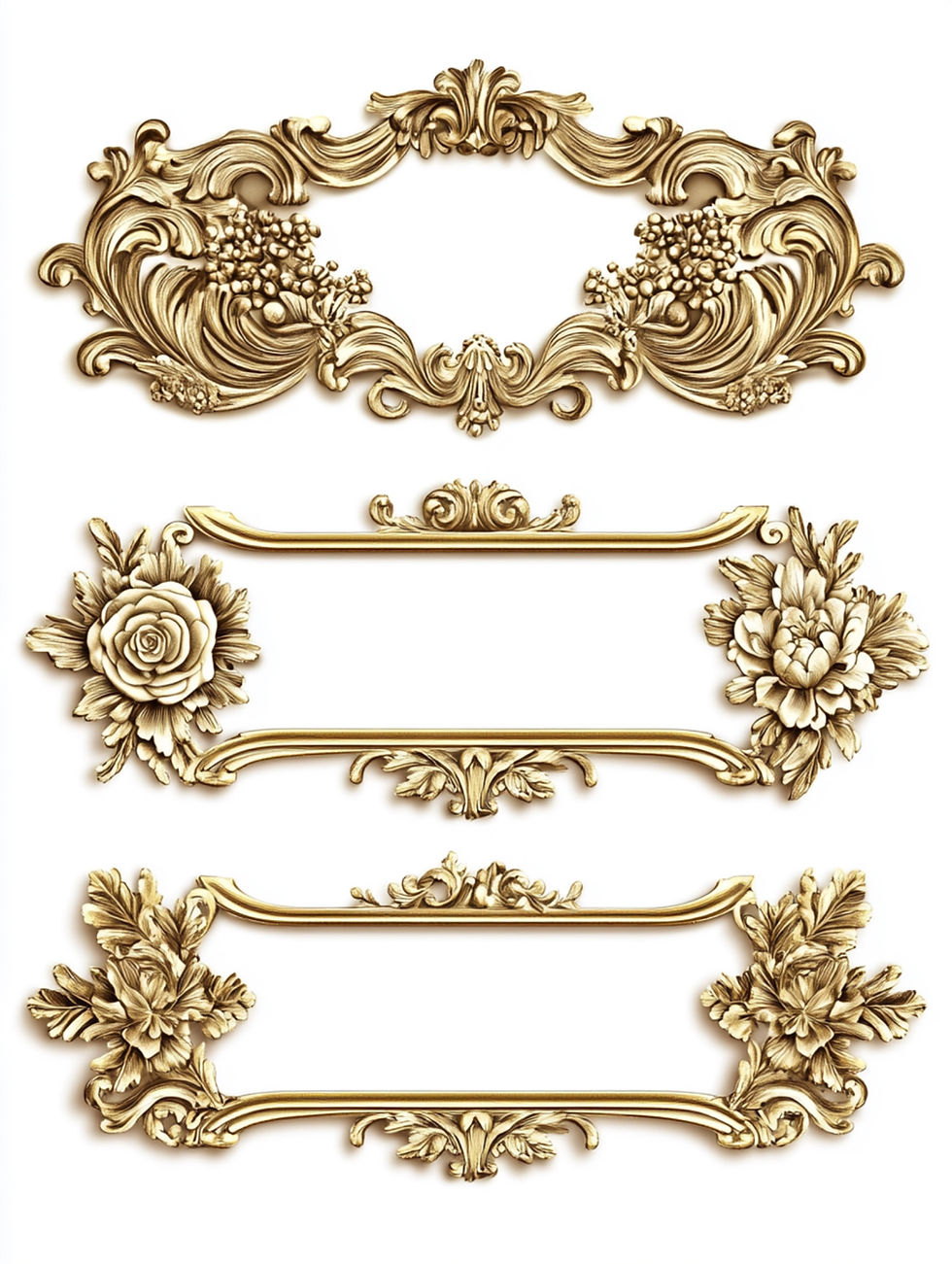 Miniatura: 100 Rococo Frames Labels+Mini journal+cards Digital