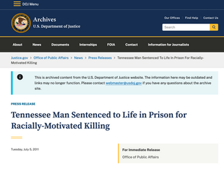 Racially-Motivated Killing of Code Enforcement Officer