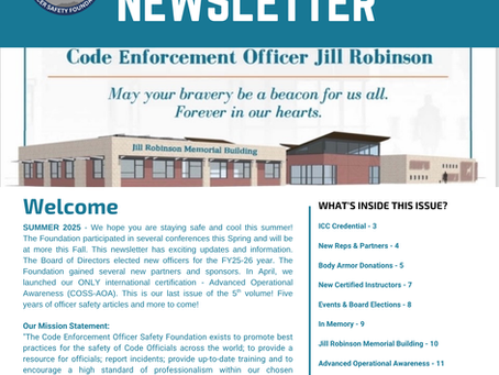 Summer Newsletter is Out!