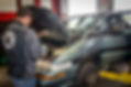 Mechanic at Station 45 performing engine repair diagnostics