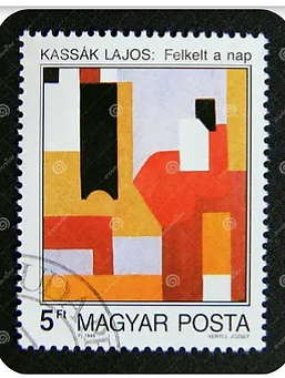 Lajo Kassak stamp.png
