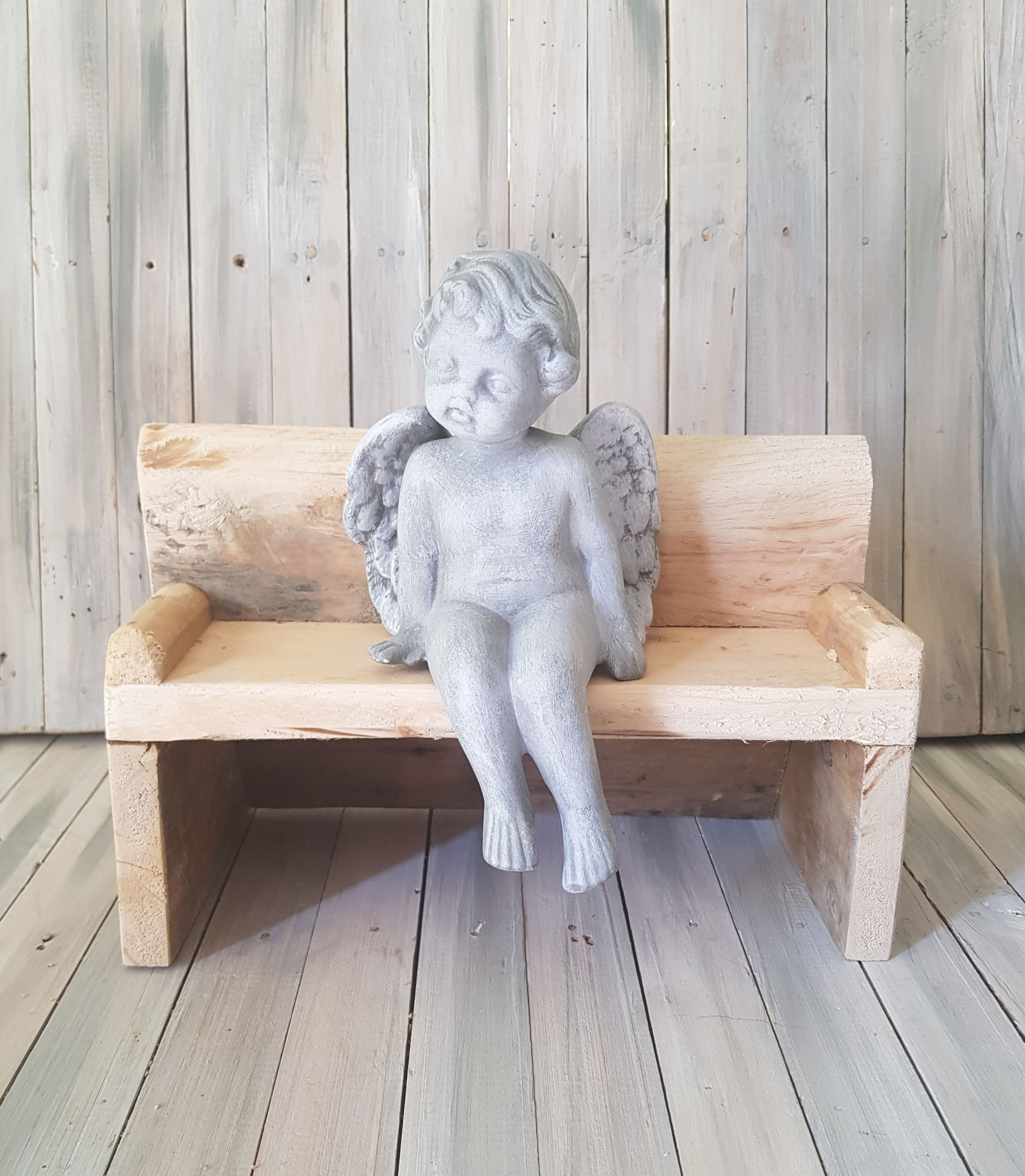 Medium Listening Angel - Bench Excluded