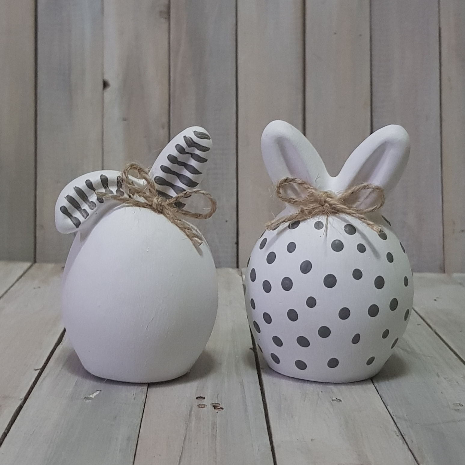 Decorated Egg Bunnies