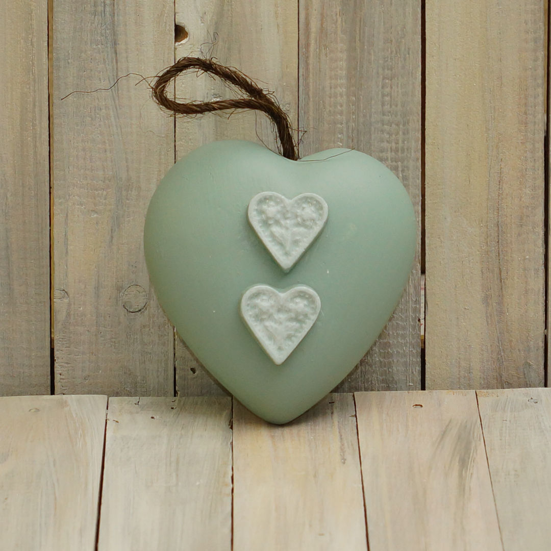 Plump Heart with Mosaic Detail