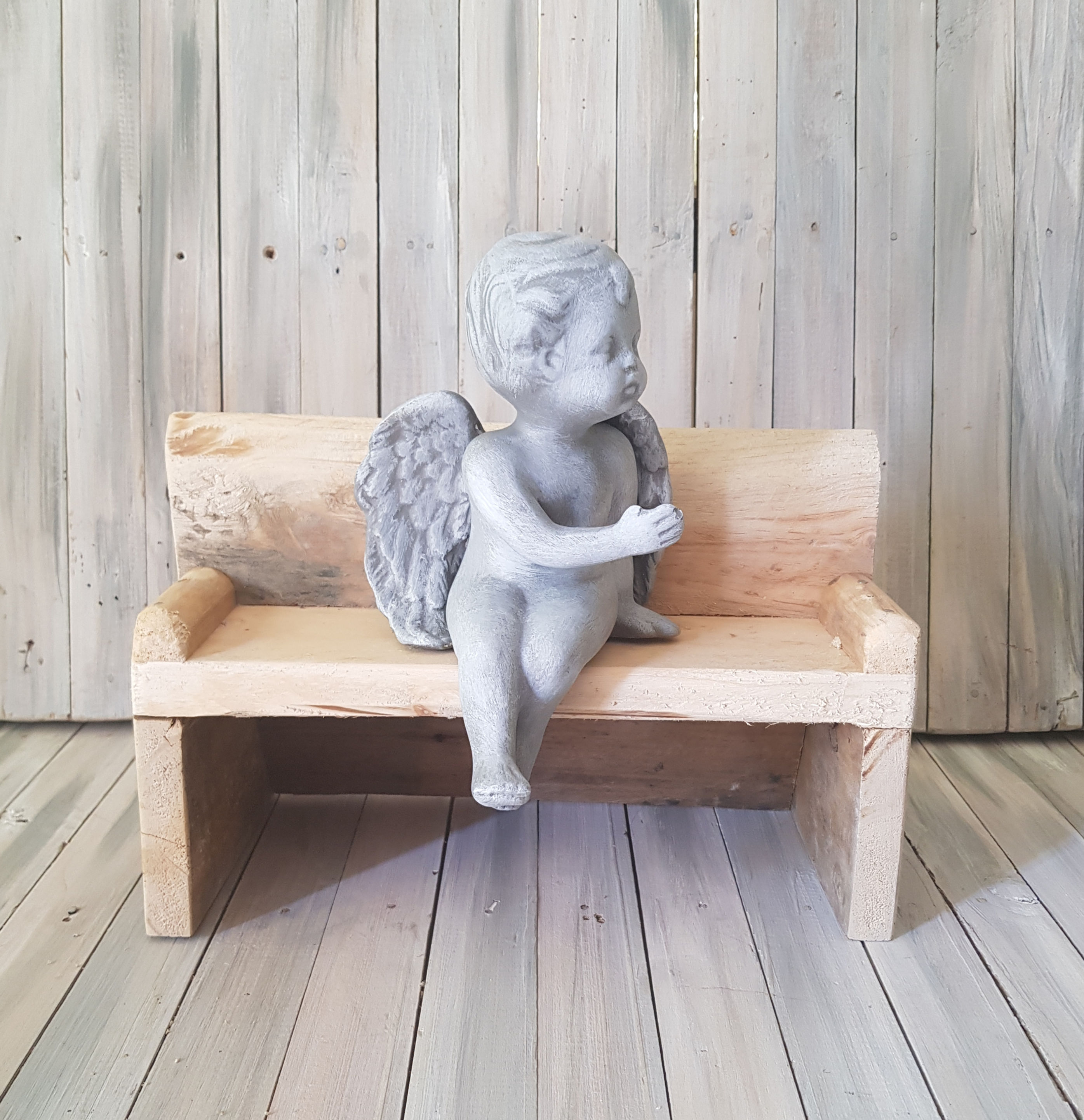 Medium Whispering Angel - Bench Excluded