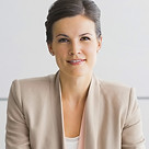 Vrouw met Camel Jacket