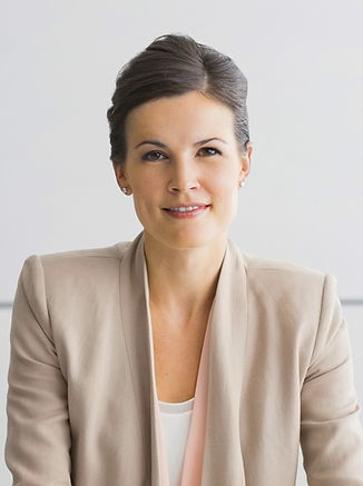 Woman with Camel Jacket