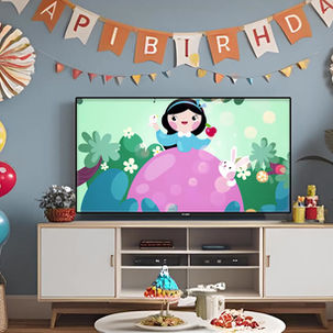 TV Art for Kids’ Birthdays: Elevating Your Party Decor with Liquid Canvas