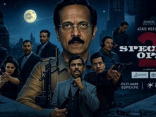 People with determined expressions hold guns under a moonlit sky. Text: "Special Ops 2" on the right. Dark, intense ambiance.
