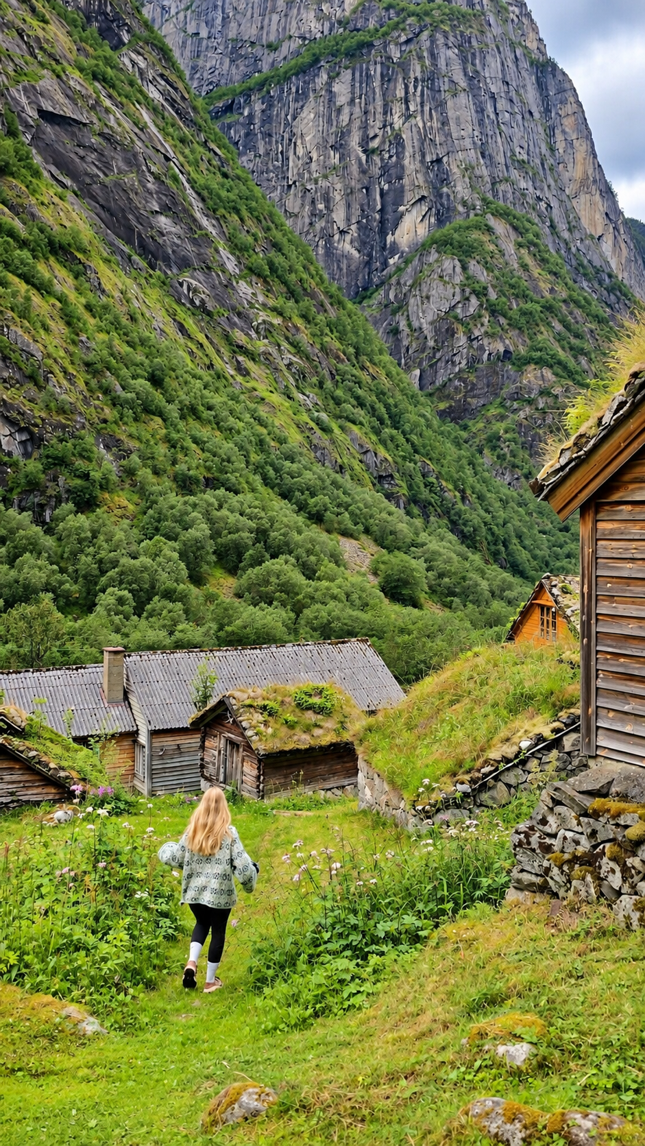 Eidfjord, no oeste da Noruega. Foto: arquivo pessoal de Julie B. Christensen.