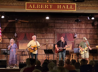 Third Rail perform on the Albert Hall stage