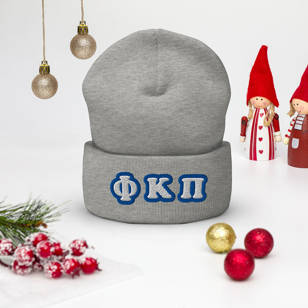 Thumbnail: ΦΚΠ Cuffed Beanie